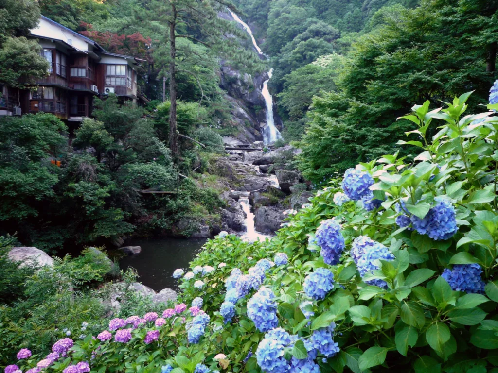 見帰りの滝