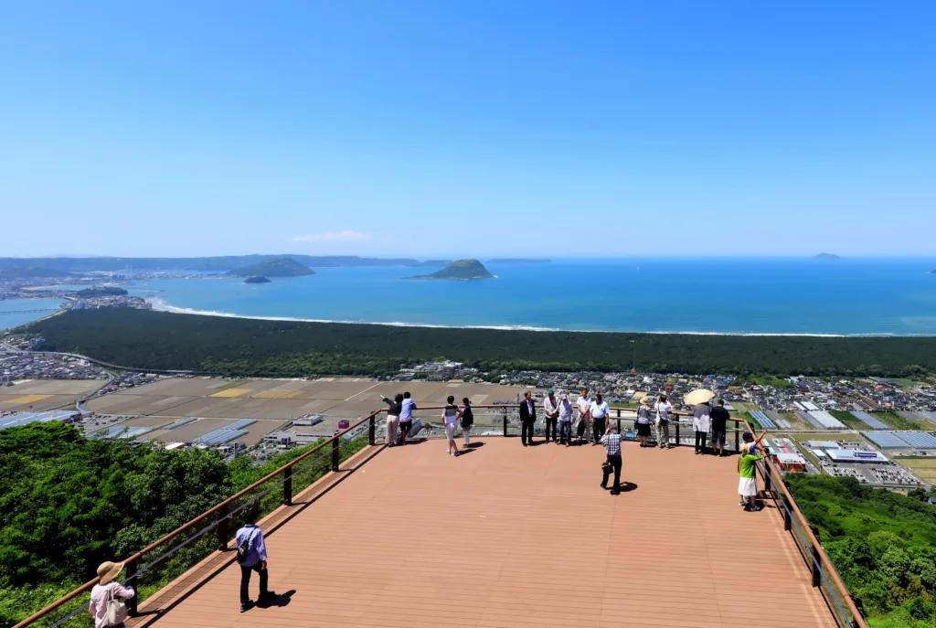 鏡山展望台